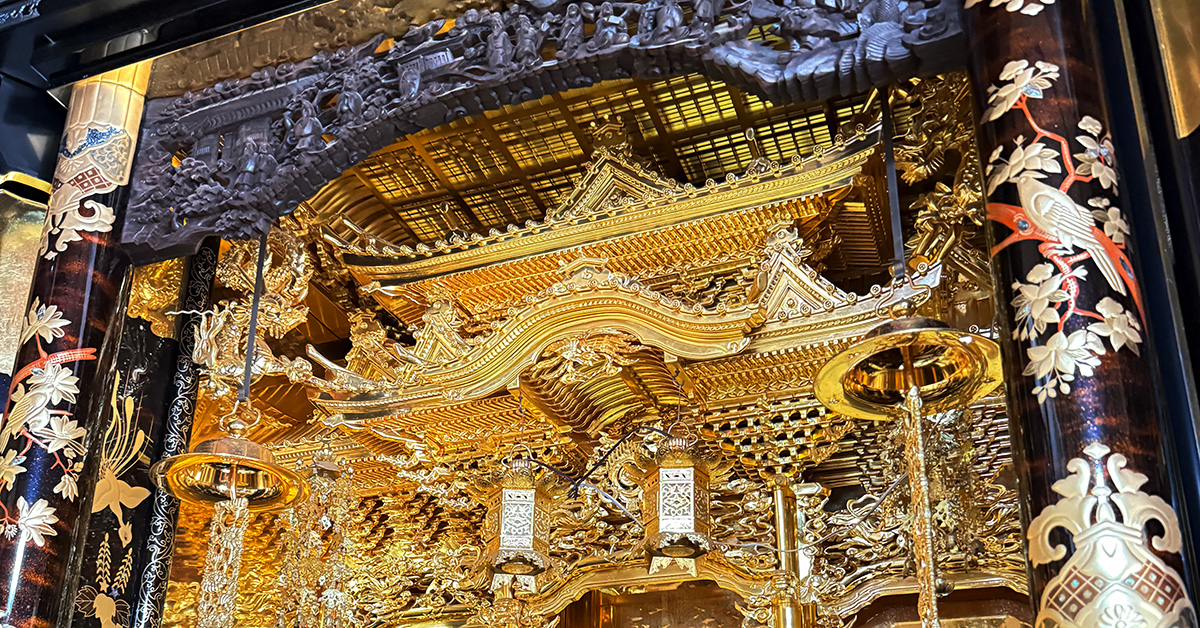 金沢仏壇の宮殿の画像